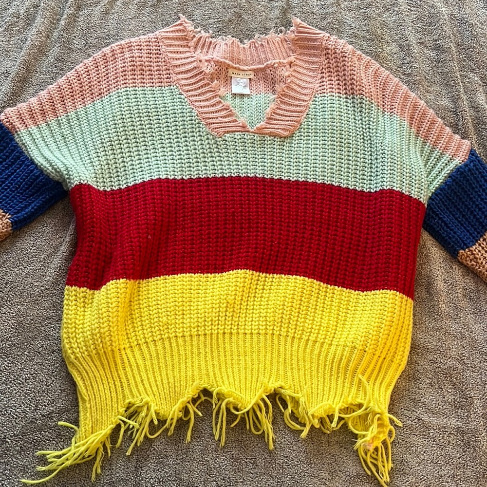 Striped sweater